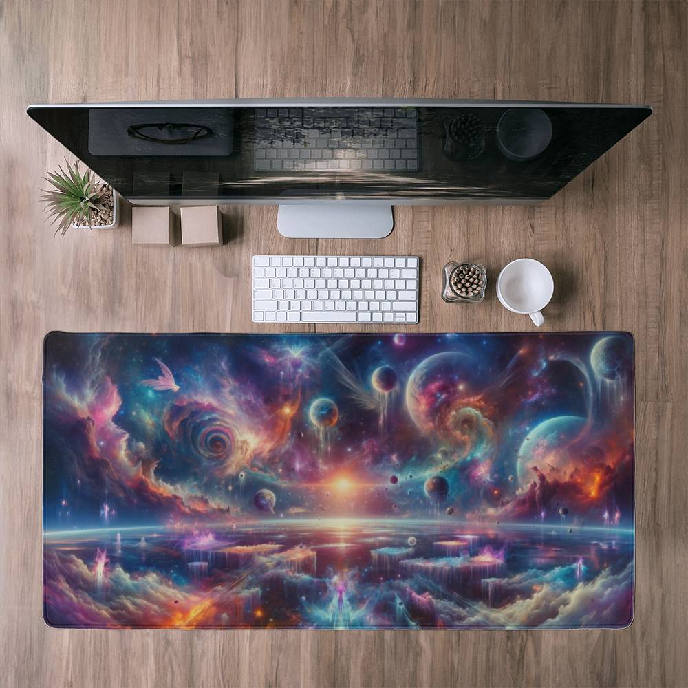 astral plane desk mat