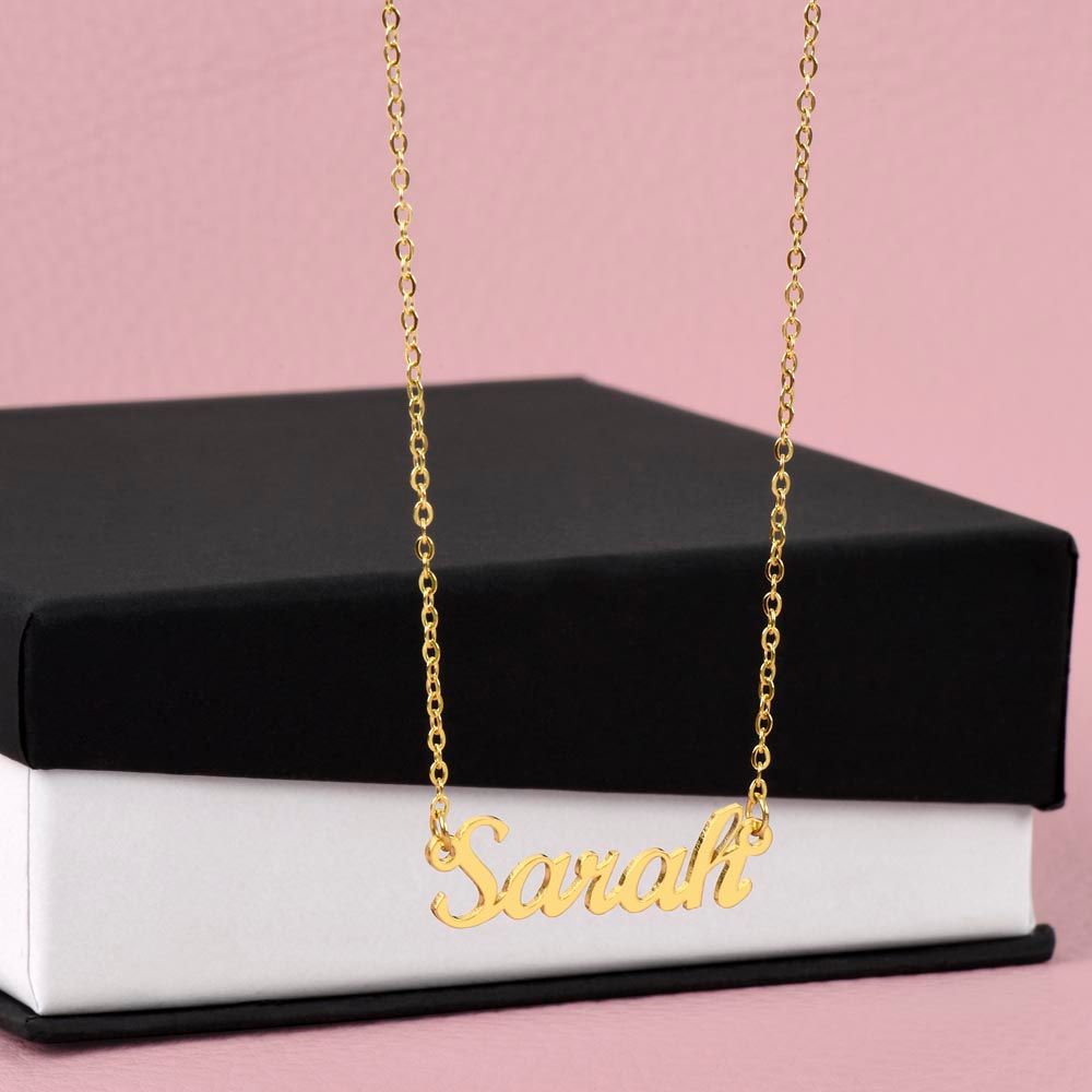 GS Gifting Stop To My Wife Personalized Name Necklace Birthday Anniversary Just Because Gift - giftingstop