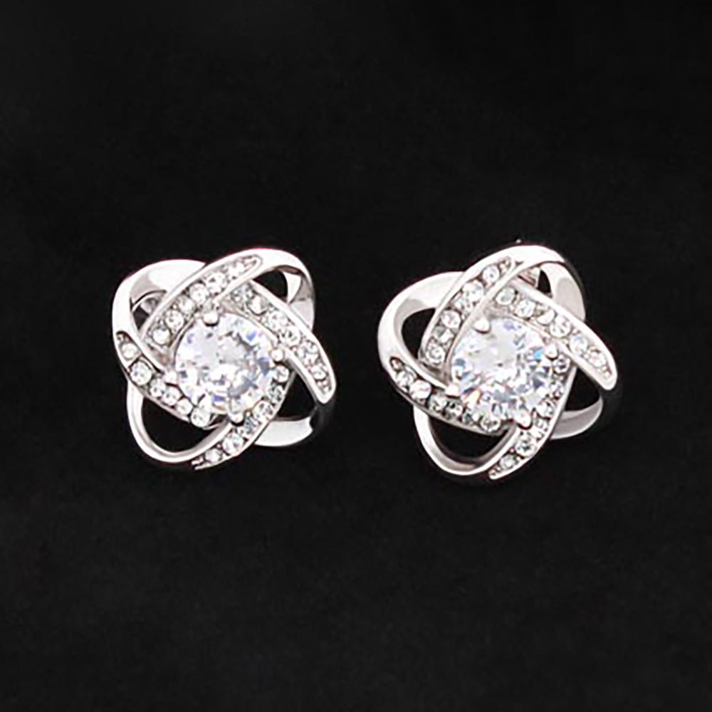 Love Knot Stud Earrings - giftingstop