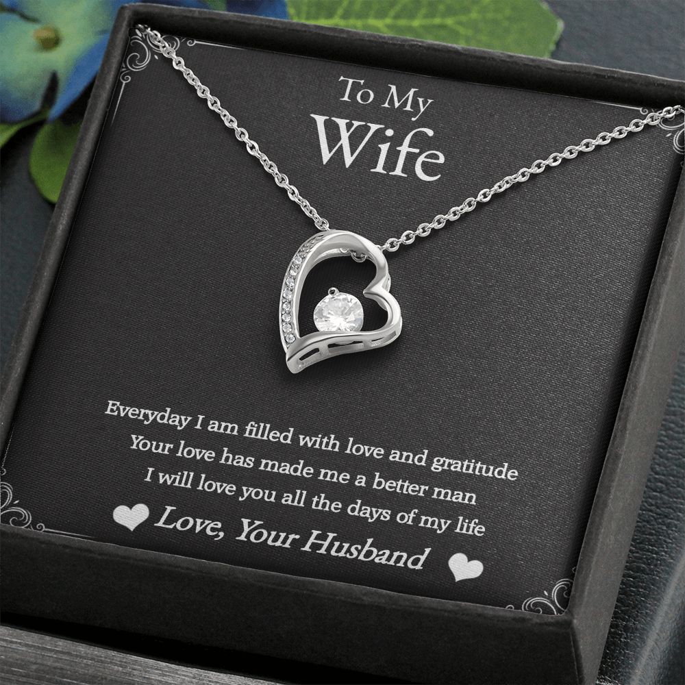 Gifting Stop To My Wife Forever Love Necklace Gift - giftingstop