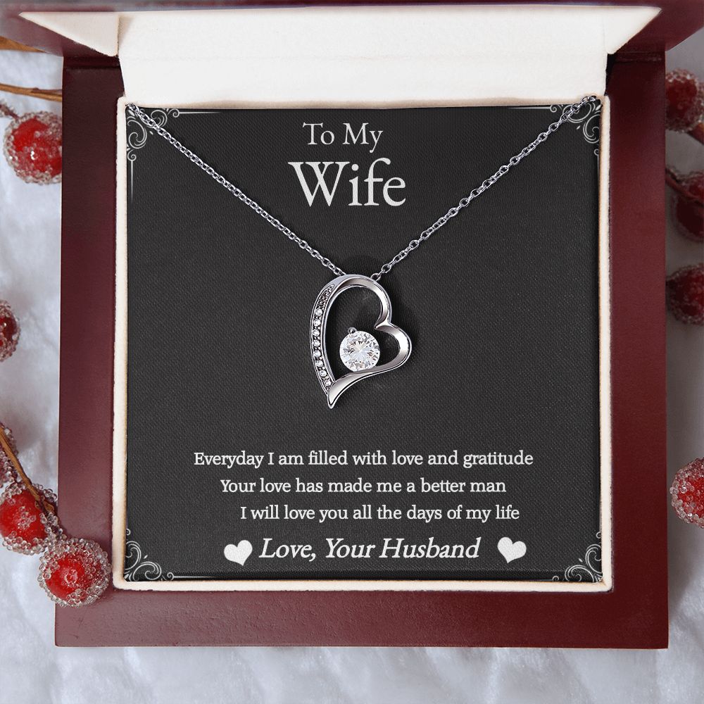 Gifting Stop To My Wife Forever Love Necklace Gift - giftingstop
