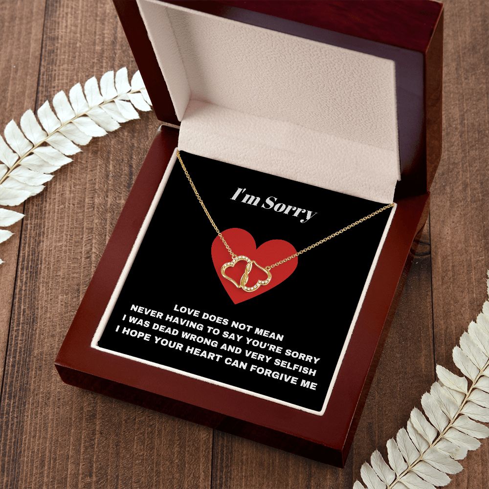 GS Gifting Stop Apology Gift 10k Gold Necklace for Wife Girlfriend Partner or Friend - giftingstop