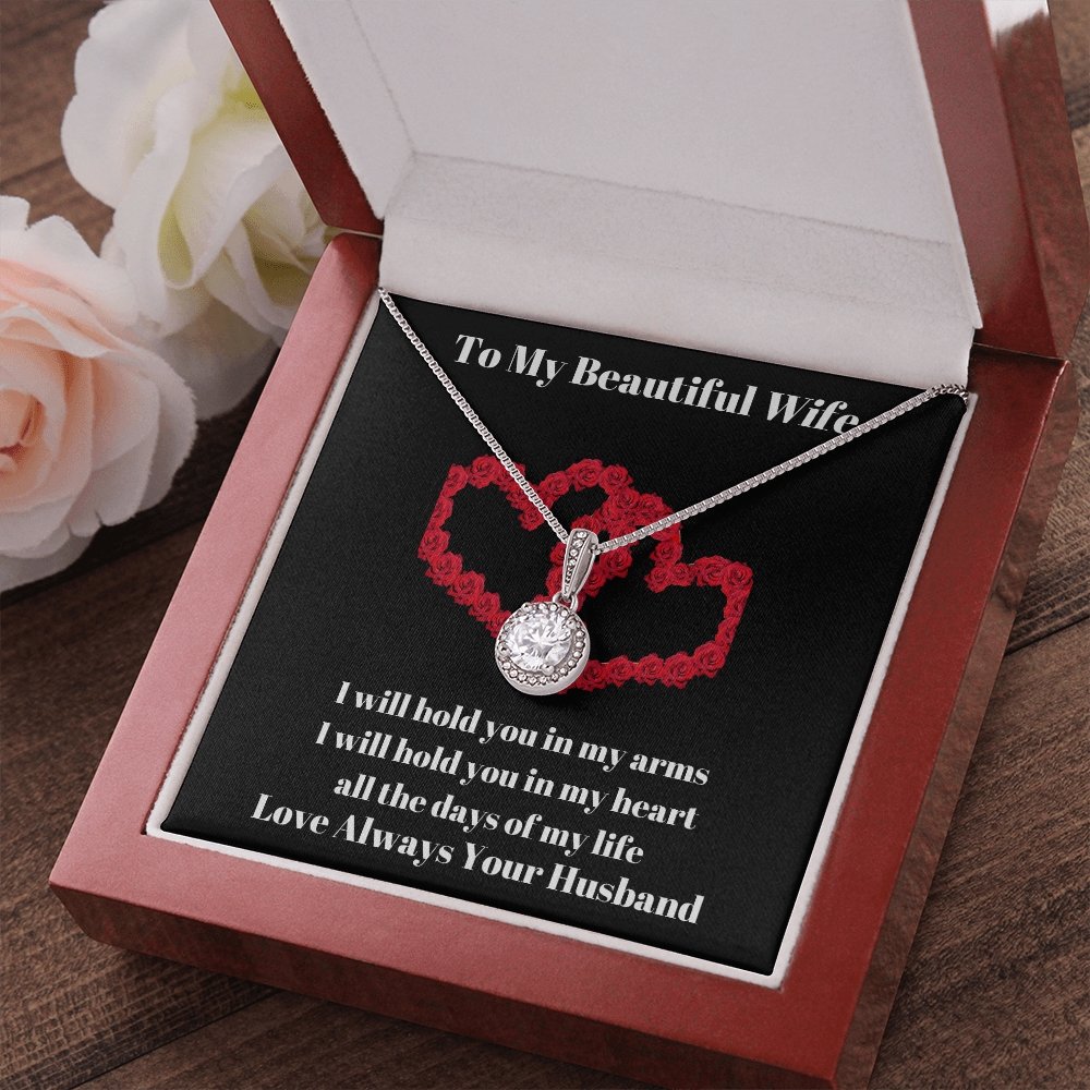 To My Wife Eternal Hope Necklace Romantic Gift - giftingstop