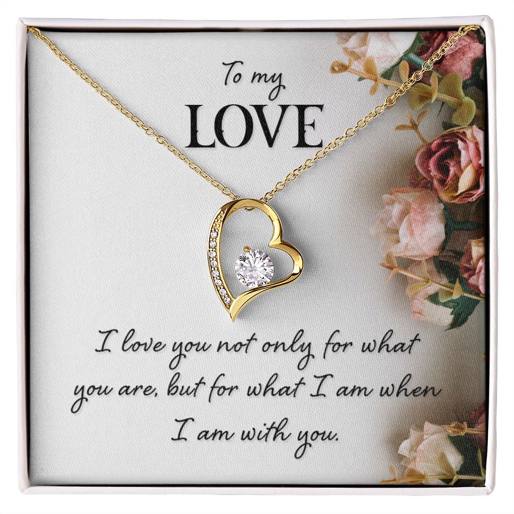 To My Wife Forever Love Necklace - giftingstop