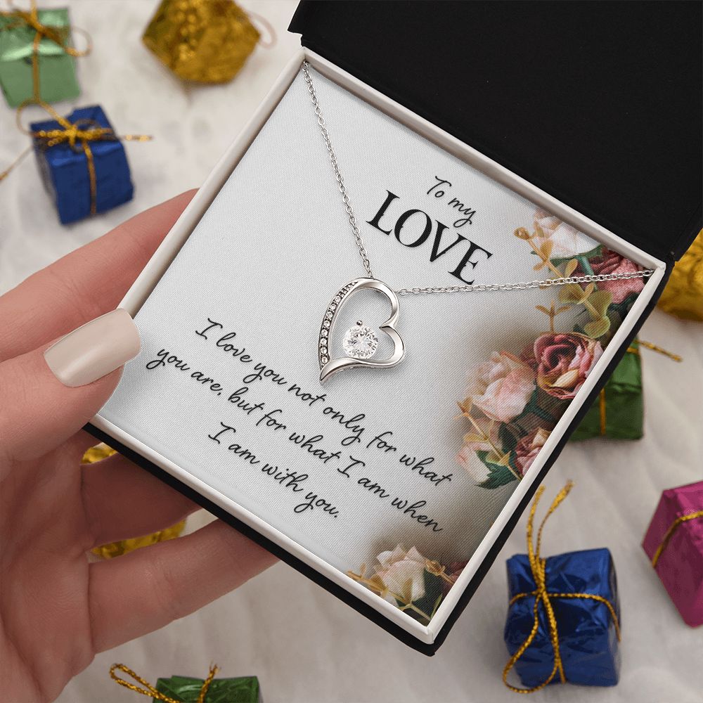 To My Wife Forever Love Necklace - giftingstop