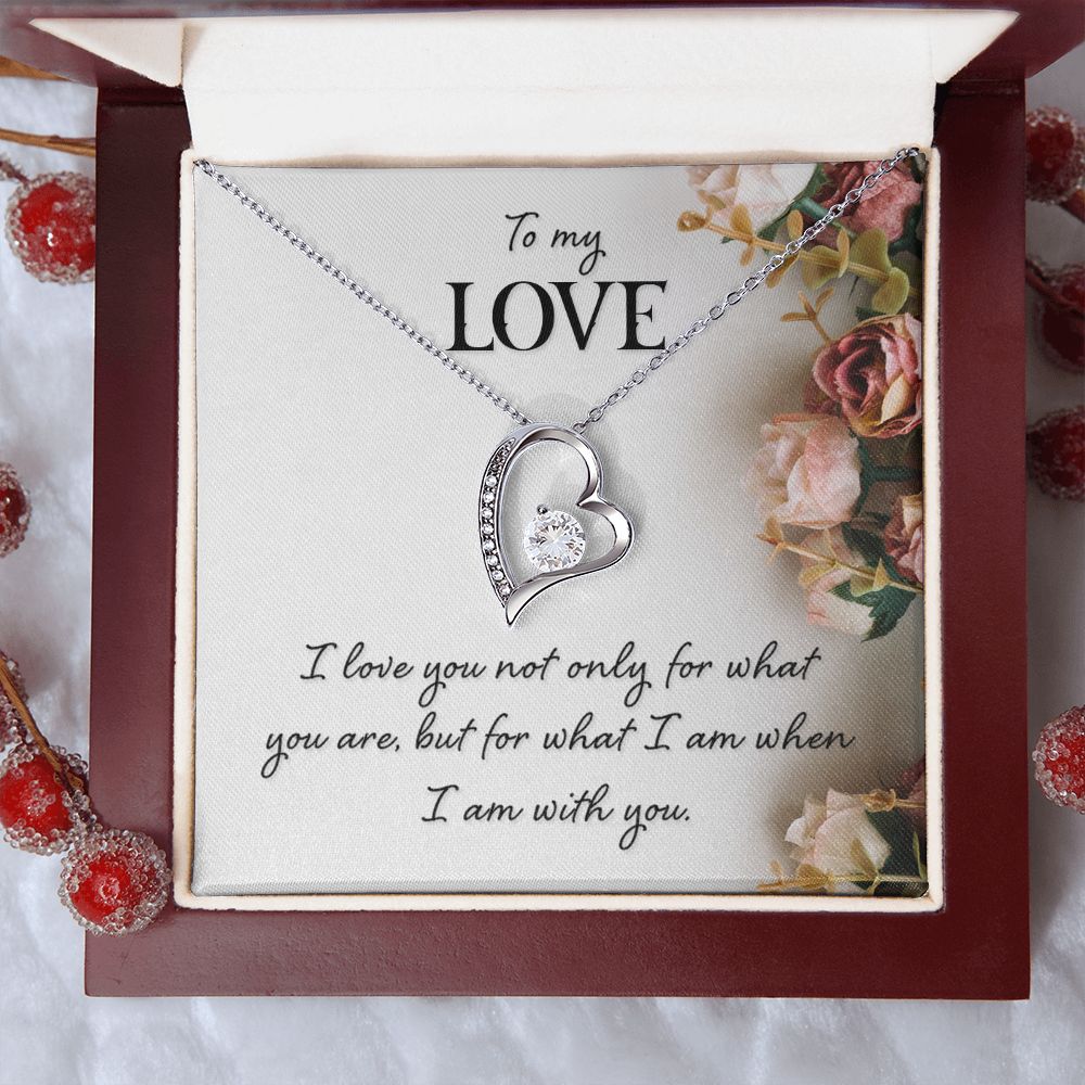 To My Wife Forever Love Necklace - giftingstop