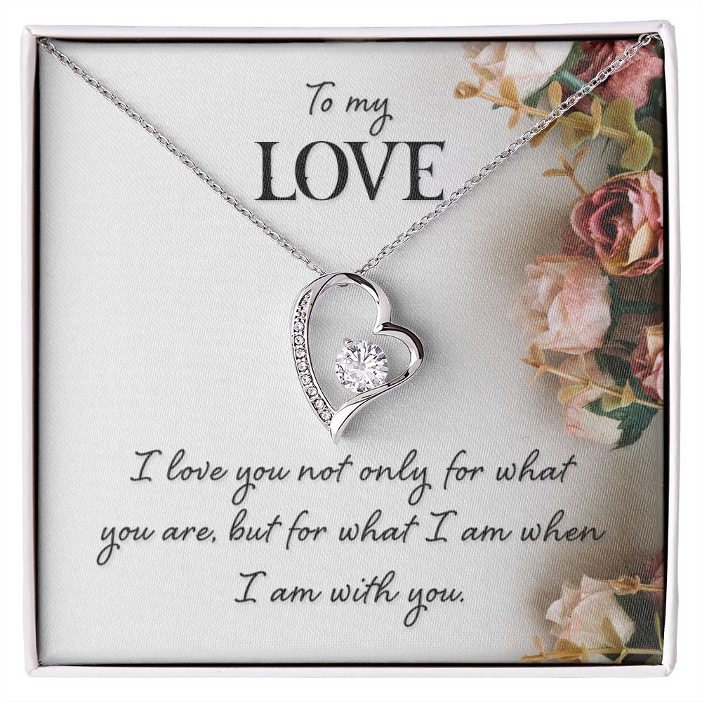 To My Wife Forever Love Necklace - giftingstop