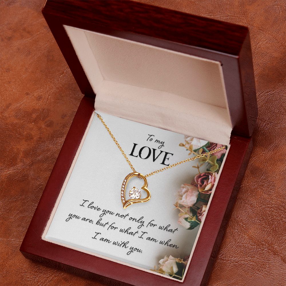 To My Wife Forever Love Necklace - giftingstop