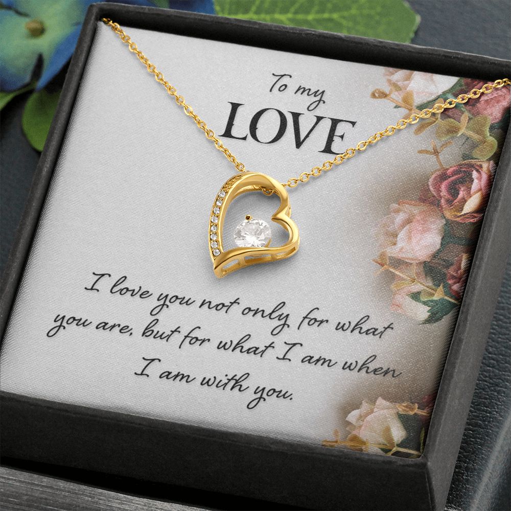 To My Wife Forever Love Necklace - giftingstop