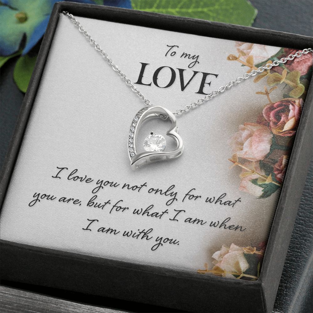 To My Wife Forever Love Necklace - giftingstop