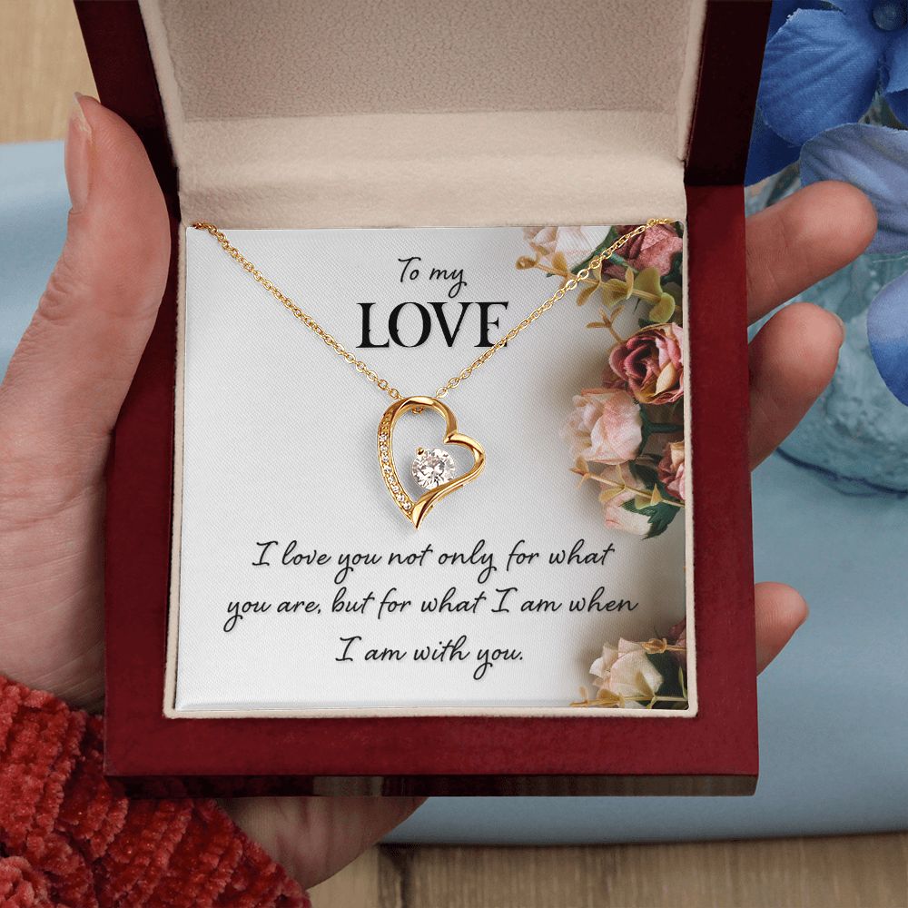 To My Wife Forever Love Necklace - giftingstop