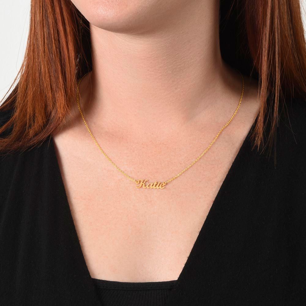 GS Gifting Stop To My Wife Personalized Name Necklace Birthday Anniversary Just Because Gift - giftingstop