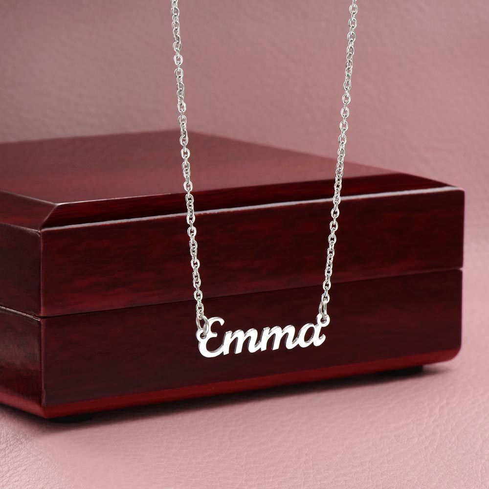 GS Gifting Stop To My Wife Personalized Name Necklace Birthday Anniversary Just Because Gift - giftingstop